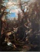 Alessandro Magnasco Fortune teller oil painting reproduction